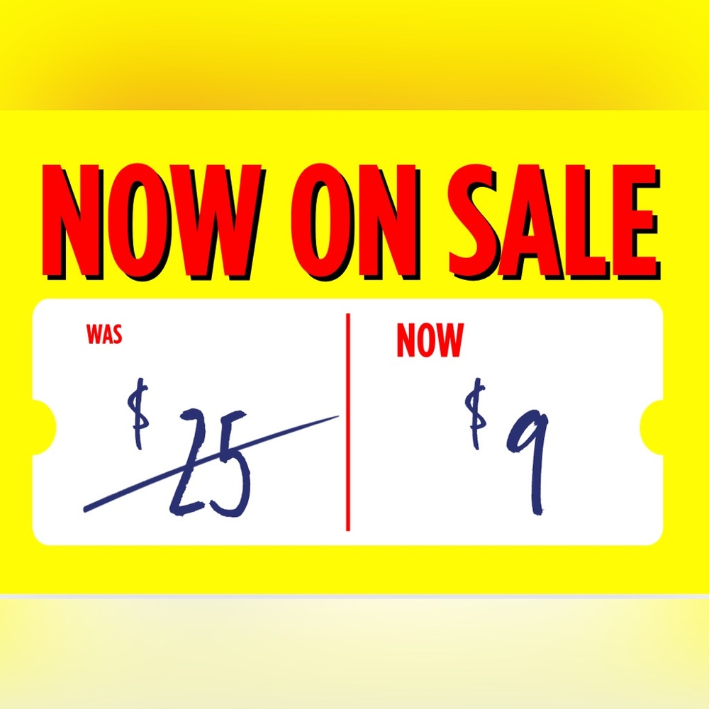 UNLISTED SALE ITEM! Clearance Rack!